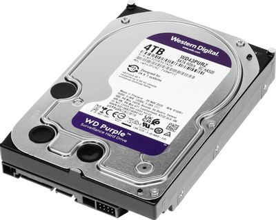 Характеристики Жесткий диск WD Purple WD43PURZ, 4ТБ, HDD, SATA III, 3.5 ...