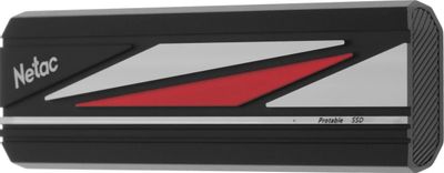 256ГБ Внешний диск SSD NETAC ZX20L NT01ZX20L-256G-32BK, USB-C