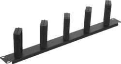 Кабельный органайзер гориз. C3 Solutions (C3.OH1001) односторонний кольца 1U шир.:19" глуб.:60мм