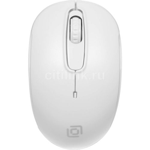 Мышь беспроводная Oklick 505MW, радио, оптическая, USB, 1000dpi, белый [1018257]