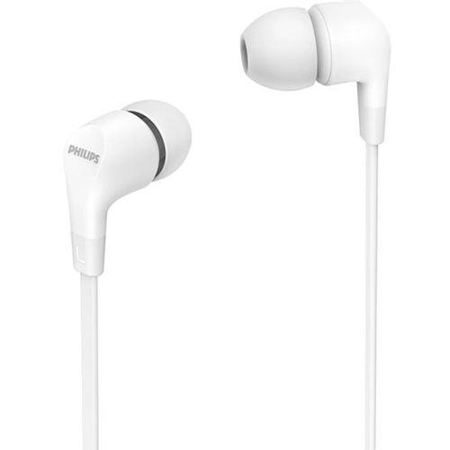 Наушники Philips TAE1105WT/00, 3.5 мм, внутриканальные, белый