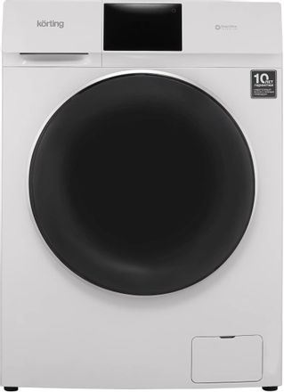 Стиральная машина Korting KWD 60DV107, с фронтальной загрузкой, 10кг, 1200об/мин, с паром, с сушкой, инверторная