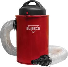 Изображение товара Строительный пылесос Elitech ПДС 1100К 1100 Вт для сухой уборки и строительных работ