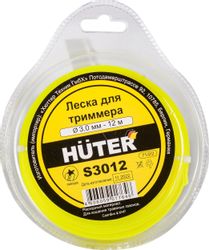 Изображение товара Леска для садовых триммеров Huter S3012 3мм, 12м звездное сечение