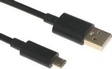Изображение товара Кабель  2A Square Connector,  micro USB (m) -  USB (m),  1.5м,  2A,  черный