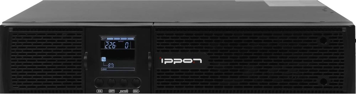 Источник бесперебойного питания Ippon Innova RTB 1000 / 1000 ВА / 900 Вт / 8 x IEC 320 C13