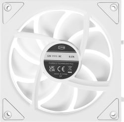 Вентилятор PCCOOLER F3 X120R Reverse, 120мм, 4-pin, ARGB, белый