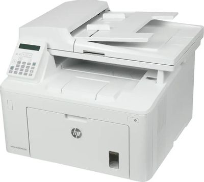 МФУ лазерный HP LaserJet Pro M227fdn черно-белая печать, A4, цвет белый ...