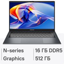 Изображение товара Ноутбук CHUWI GemiBook Xpro 14.1 IPS 16ГБ 512ГБ Windows 11 серый