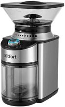 Кофемолка KitFort КТ-770, нержавеющая сталь – купить в Ситилинк | 1613628