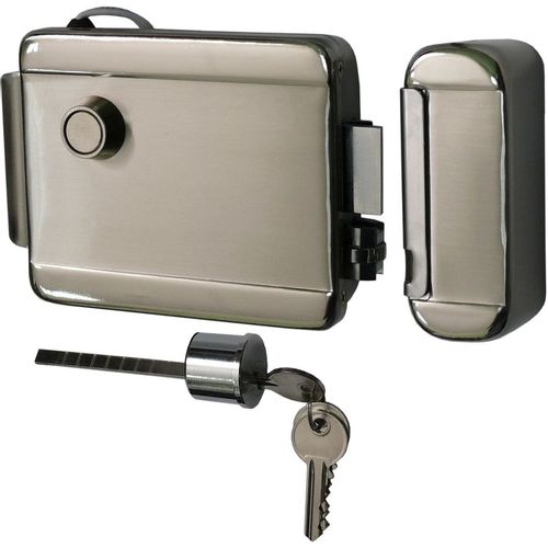 Замок электромеханический SMARTEC ST-RL073SI-SS, серебристый
