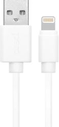 Изображение товара Кабель PERO DC-03,  Lightning (m) -  USB (m),  1м,  белый [prdc-038p1mw]