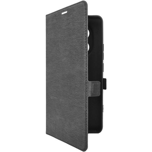 Чехол (флип-кейс) BORASCO Book Case, для Xiaomi Redmi Note 15 Pro 4G, черный [76149]