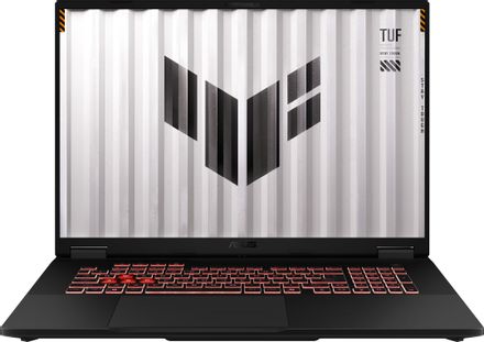 Ноутбук игровой ASUS TUF Gaming A18 FA808PP-S8034, 18", 2025, IPS, AMD Ryzen 9 8940HX 2.4ГГц, 16-ядерный, 16ГБ DDR5, 512ГБ SSD,  NVIDIA GeForce  RTX 5070 для ноутбуков - 8 ГБ, TGP 115Вт, без операционной системы,  серый [90nr0mg1-m001d0]