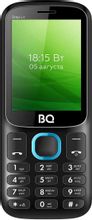 Изображение товара Бюджетный сотовый телефон BQ Step L+ 2440 черный/синий 2 SIM
