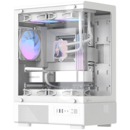Корпус mATX Formula Crystal Z1CM Plus AR v2, Mini-Tower, без БП, белый [crystal z1cm plus white ar v2]