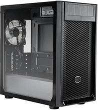 Изображение товара Корпус Cooler Master Elite 300 Mini-Tower без БП черный с прозрачной стеклянной боковой панелью