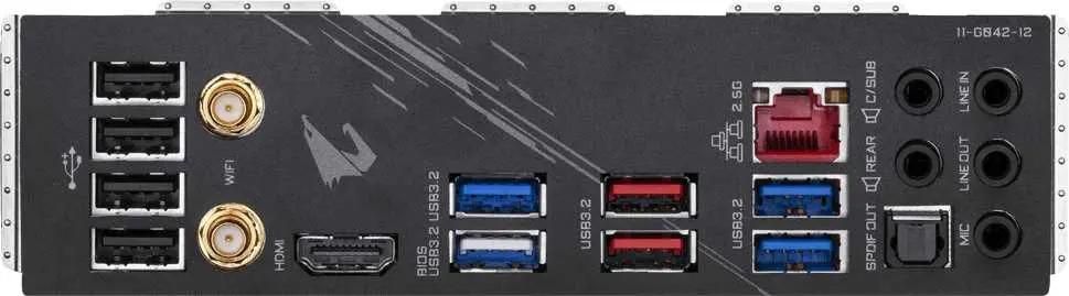 Материнская плата Gigabyte Z490 AORUS ELITE AC, LGA 1200, Intel