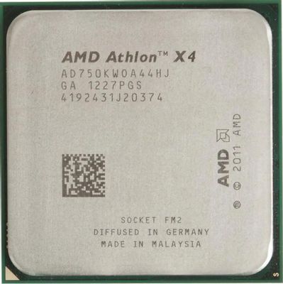 Процессор AMD Athlon X4 750K, SocketFM2,  OEM [ad750kwoa44hj]