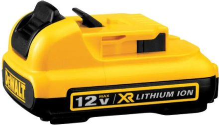 Батарея аккумуляторная DeWALT DCB127, 12В, 2Ач, Li-Ion [dcb127-xj]