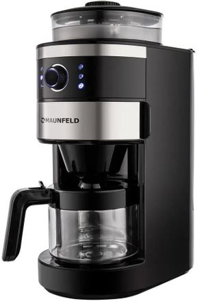 Кофеварка MAUNFELD MF-731BK, капельная, черный