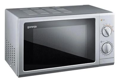 Микроволновая печь Gorenje MO17MS, 700Вт, 17л, серебристый – купить в ...
