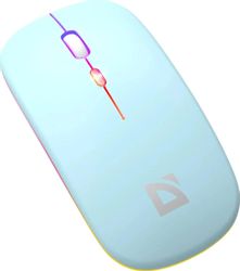 Мышь беспроводная Defender Coda MB-261, USB, голубой