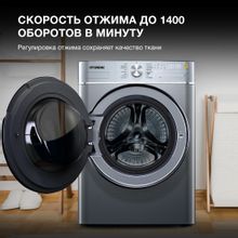 Стиральная машина Hyundai WMD9413, с паром, с сушкой, инверторная
