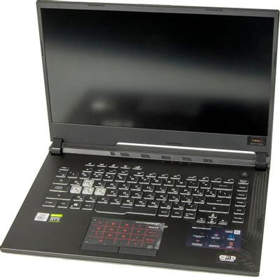 Ноутбук игровой ASUS ROG G512LV-HN033 90NR04D1-M02940, 15.6", Intel Core i7 10750H 2.6ГГц, 6-ядерный, 16ГБ DDR4, 512ГБ SSD,  NVIDIA GeForce  RTX 2060 - 6 ГБ, без операционной системы, черный