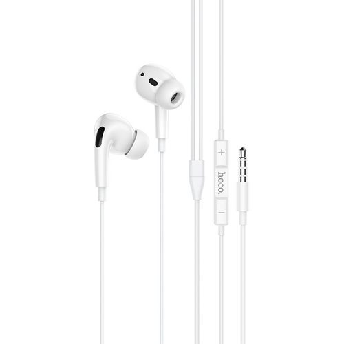 Наушники Hoco M1 Pro, 3.5 мм, внутриканальные, белый