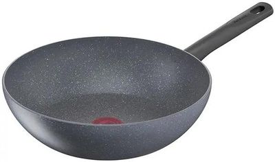 Сковорода ВОК (WOK) Tefal Natural Cook 04211628, 28см, без крышки ...