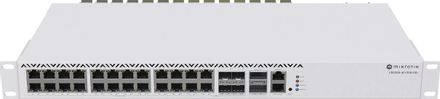 Коммутатор MIKROTIK CRS326-4C+20G+2Q+RM, управляемый, 21