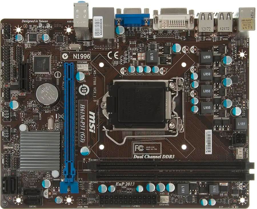 Msi 1155 motherboard hot sale