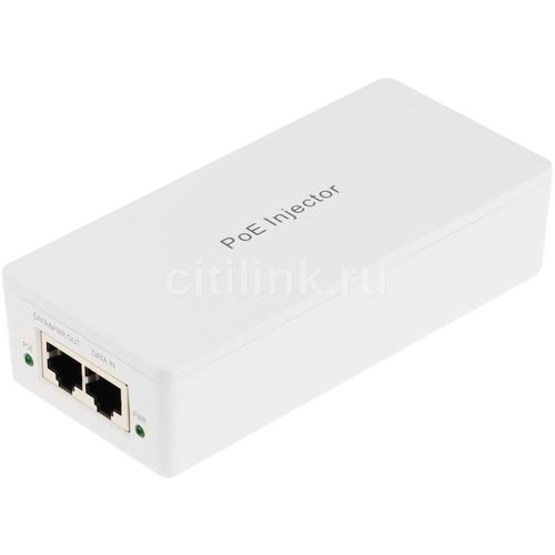 Инжектор PoE TENDA POE30G-AT 10/100/1000BASE-T 100-240В (АС)