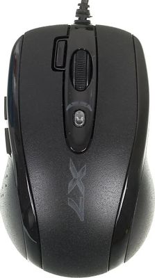 Мышь A4TECH X-710MK, игровая, оптическая, проводная, USB, черный [x-710mk usb]