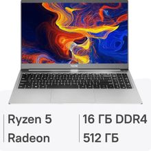 Изображение товара Ноутбук TECNO MegaBook T1 15.6", 2023, IPS, AMD Ryzen 5 5560U 2.3ГГц, 6-ядерный, 16ГБ LPDDR4, 512ГБ SSD,  AMD Radeon Graphics, без операционной системы, серебристый [71003300139]