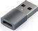 Изображение товара Переходник USB2.0  Satechi ST-TAUCM,  USB (m) -  USB Type-C (f),  коробка,  серый