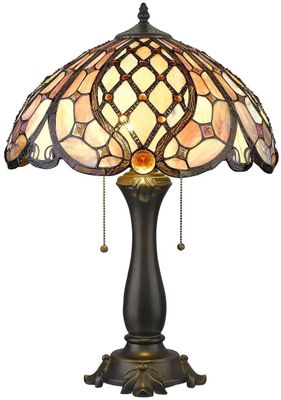Настольная лампа декоративная VELANTE 865-804-02 бронзовый