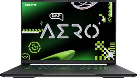 Ноутбук игровой Gigabyte Aero X16 1WH, 16", IPS, AMD Ryzen AI 7 350 2ГГц, 8-ядерный, 16ГБ DDR5, 1ТБ SSD,  NVIDIA GeForce  RTX 5070 для ноутбуков - 8 ГБ, TGP 85Вт, без операционной системы,  серебристый [1wh93kzc94dd]