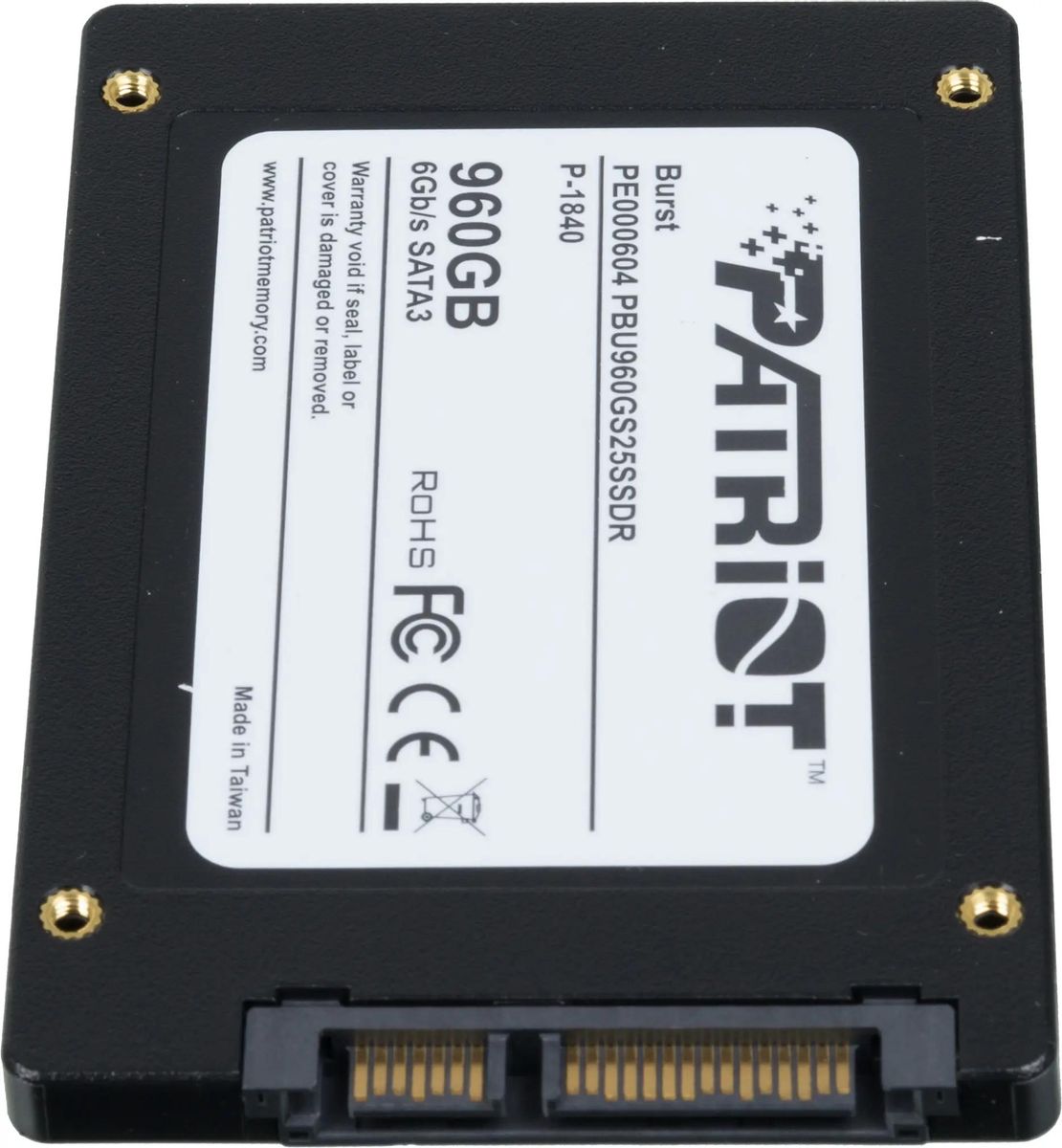 SSD Patriot Burst PBU960GS25SSDR 960 2.5