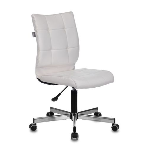 Кресло Бюрократ CH-330M, экокожа, до 120кг, белый