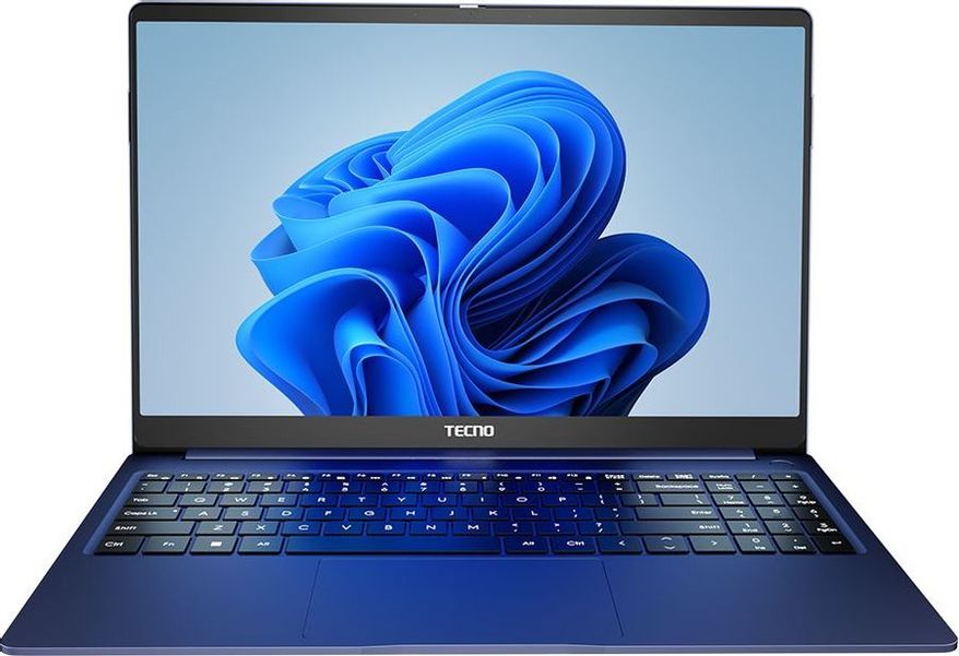 Ноутбук TECNO MegaBook T1 71003300063, 15.6", IPS, Intel Core i3 1005G1 1.2ГГц, 2-ядерный, 12ГБ LPDDR4, 256ГБ SSD,  Intel UHD Graphics, Ubuntu, темно-синий