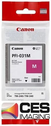 Картридж Canon PFI-031M, пурпурный / 6265C001