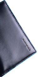 Обложка для документов Piquadro Blue Square PP5256B2/BLU2 синий кожа натуральная