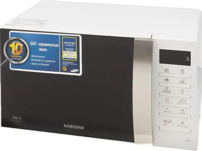 Микроволновая печь Samsung GE86VR-WWH, 800Вт, 23л, белый – купить в  Ситилинк | 670520