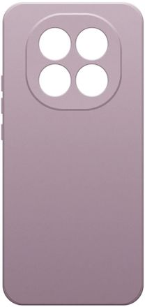 Чехол (клип-кейс) BORASCO Microfiber Case, для Xiaomi Redmi Note 14 Pro 4G, лавандовый [75076]