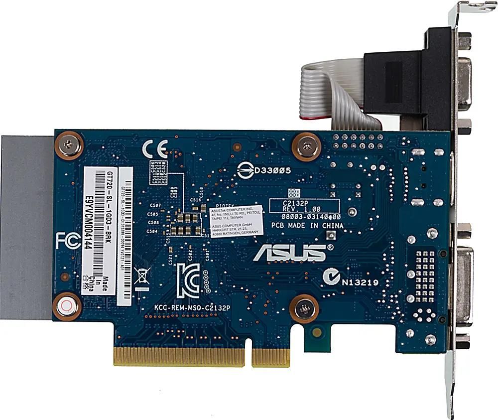 ASUS NVIDIA GeForce GT 720 GT720 SL 1GD3 BRK 1 DDR3