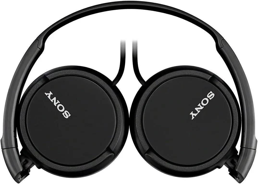 Наушники Sony MDR-ZX110AP, 3.5 мм, накладные, черный [mdr