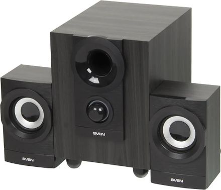 Колонки Sven MS-150,  2.1,  черный [sv-014803]