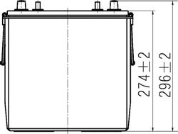 Аккумуляторная батарея WBR EVX6-275C